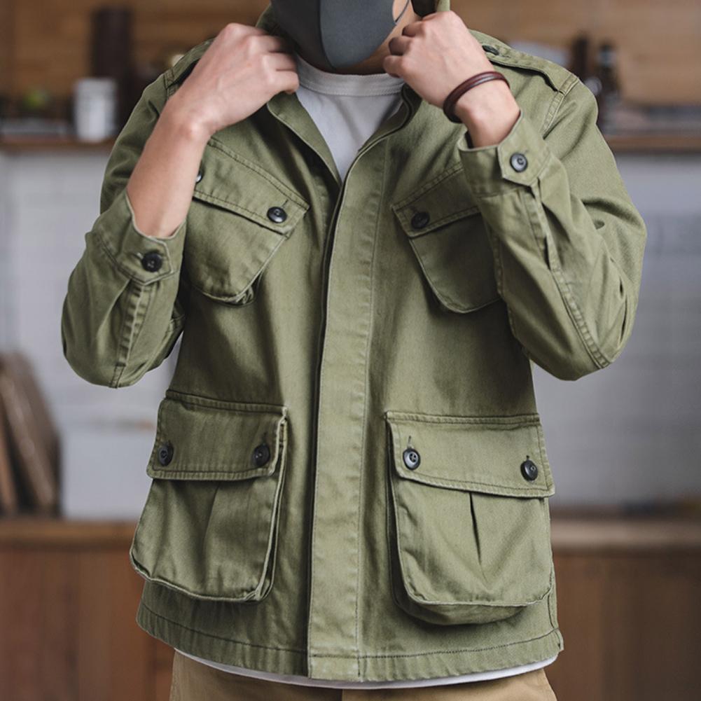 Outdoor Sport Waterproof Jacket - Work Style Jacket with Multiple Pockets
