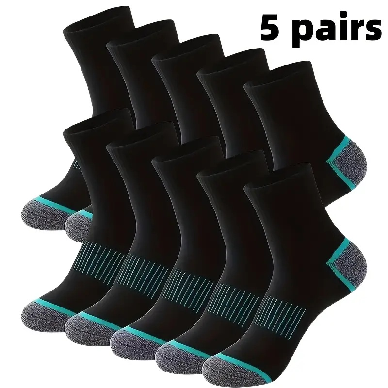 Outdoor Sport Hose - 5 Pairs Men's Premium Sports Socks