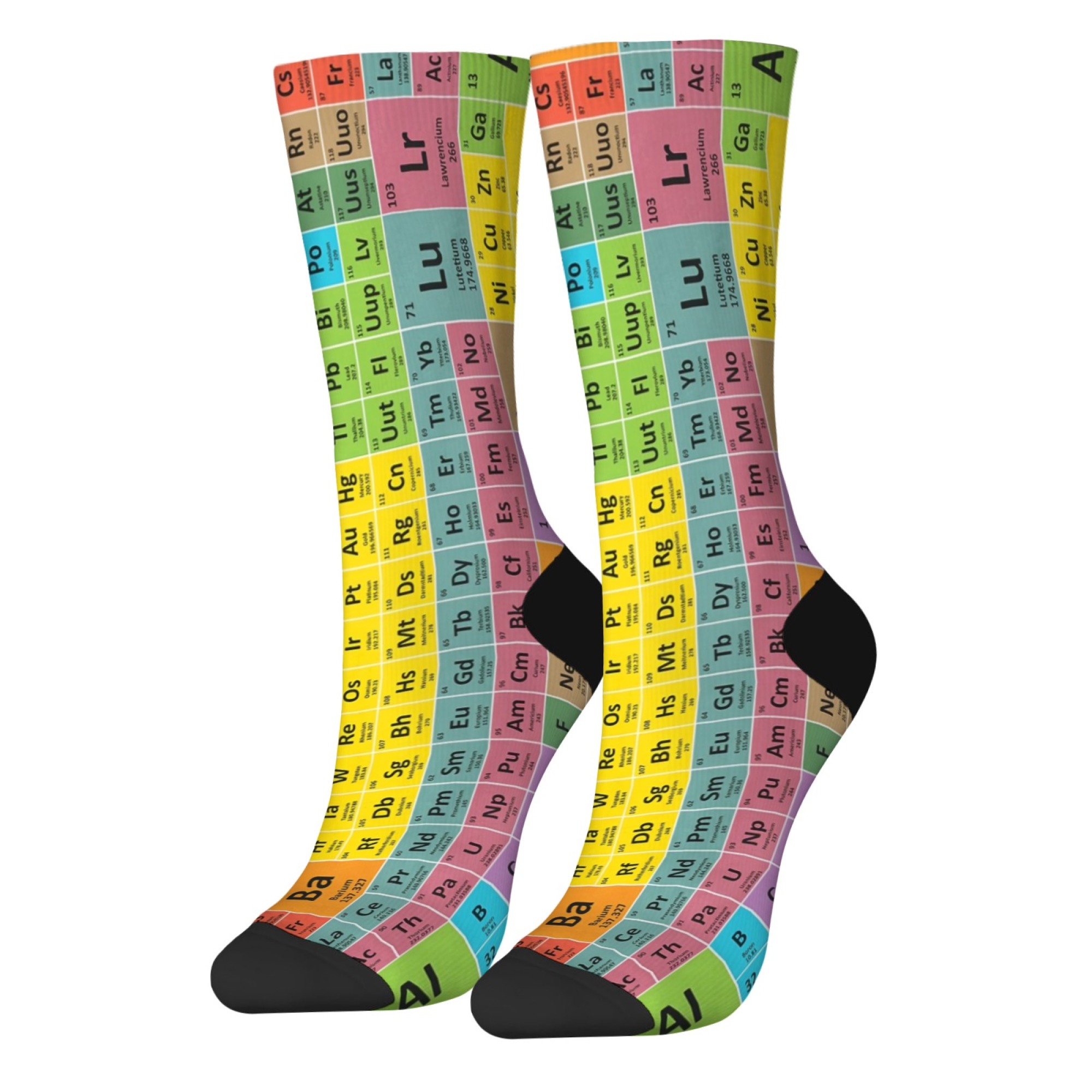 Outdoor Sport Hose - Novelty Men Socks with Colorful Periodic
