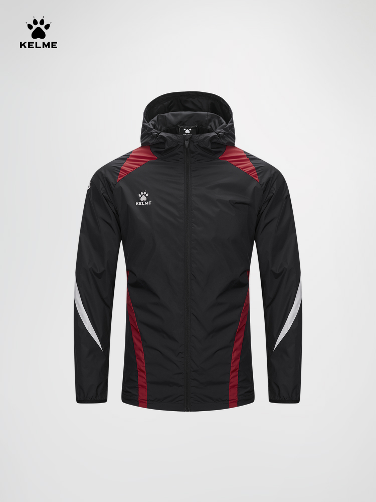 KELME sports windbreaker men's - Outdoor Sport Waterproof Jacket ulasan dan harga