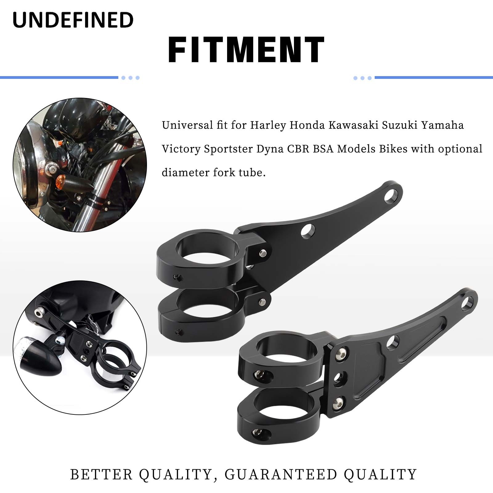 33mm-58mm Headlight Bracket Mo - Outdoor Sport Hose ulasan dan harga