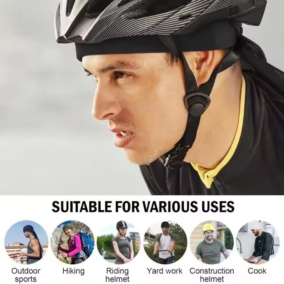 Bicycle Headband Sweat-wicking - Outdoor Sport Hat ulasan dan harga