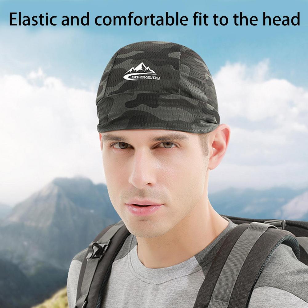 Cooling Skull Cap Helmet Linin - Outdoor Sport Hat ulasan dan harga