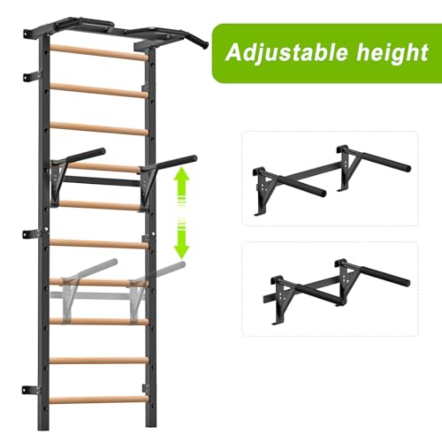 Wall Mounted Gymnastic Stall B - Gymnastic Bar Home ulasan dan harga