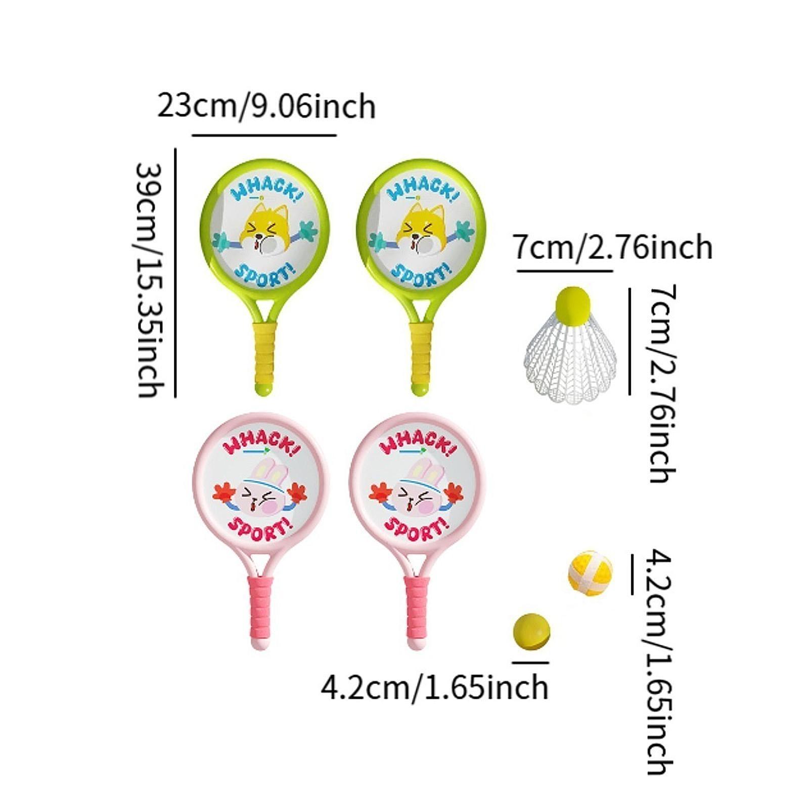 2Pcs Badminton Racket for Chil - Indoor Sport And Outdoor Sports ulasan dan harga