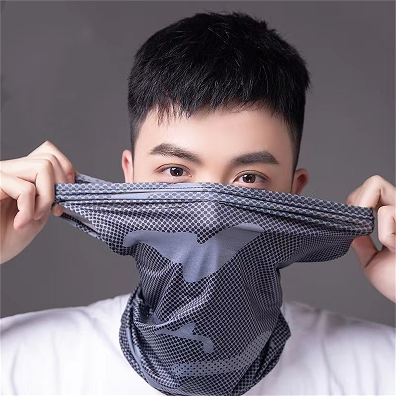 UV Protection Ice Silk Face Co - Outdoor Sport Hose ulasan dan harga
