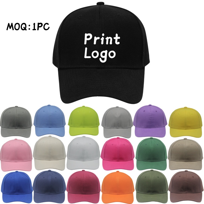Custom Print Logo Baseball Cap - Outdoor Sport Hat ulasan dan harga