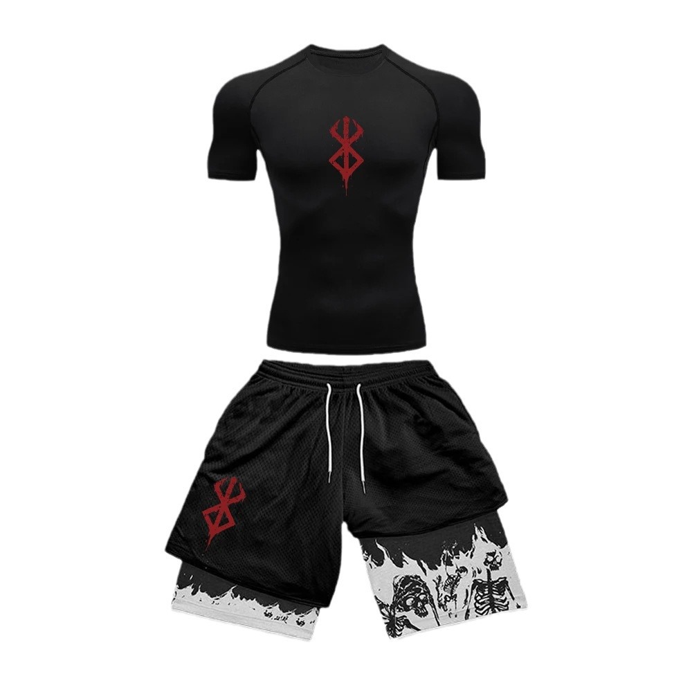 2Pcs/set Berserk Anime Sports  - Outdoor Sport Hat ulasan dan harga