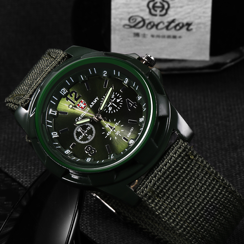 Men's Sports Watch Quartz Nylo - Indoor Sport And Outdoor Sports ulasan dan harga