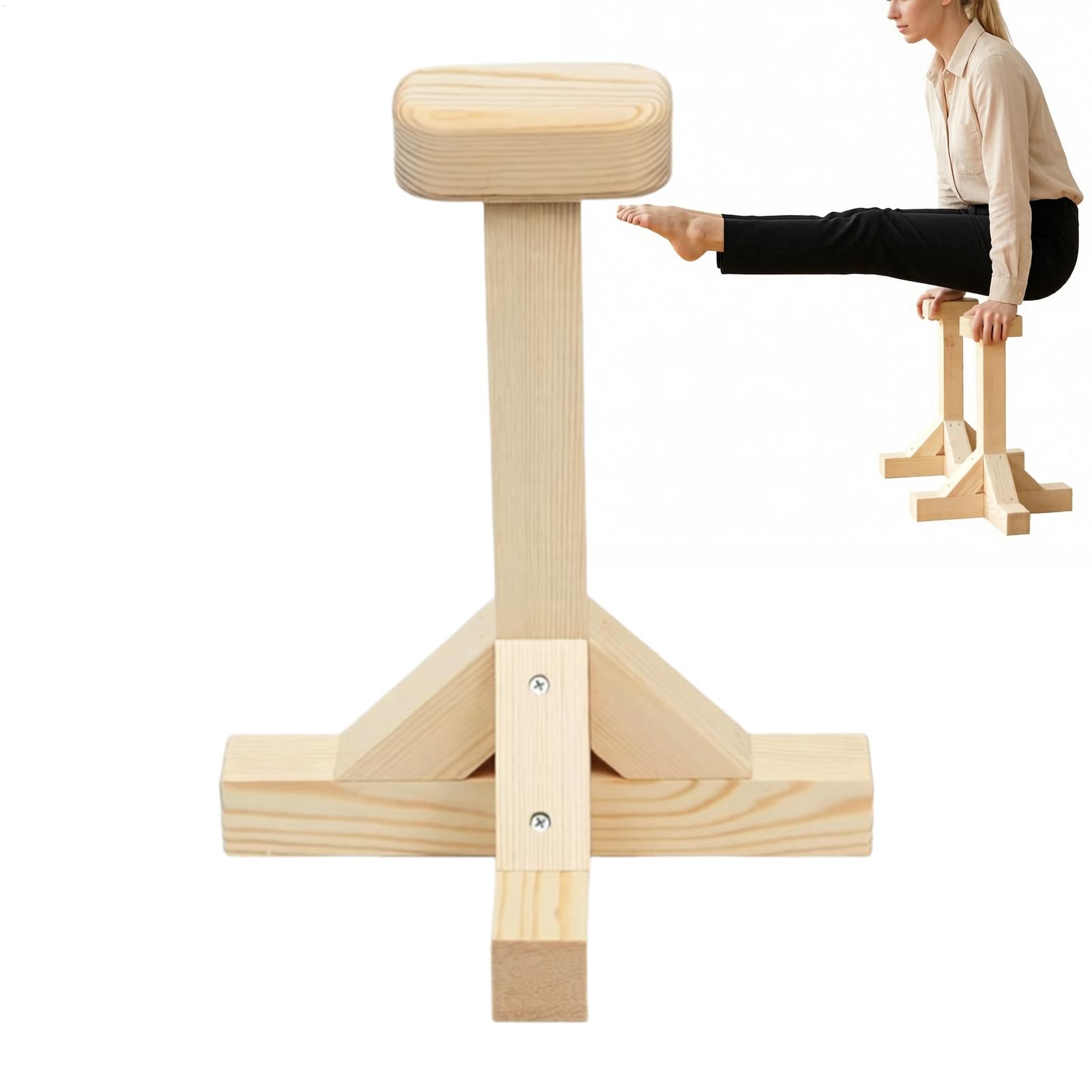 Handstand Bar Wooden Ergonomic - Gymnastic Bar Home ulasan dan harga