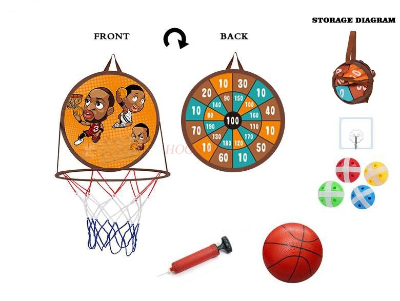 Children's foldable basketball - Indoor Sport And Outdoor Sports ulasan dan harga