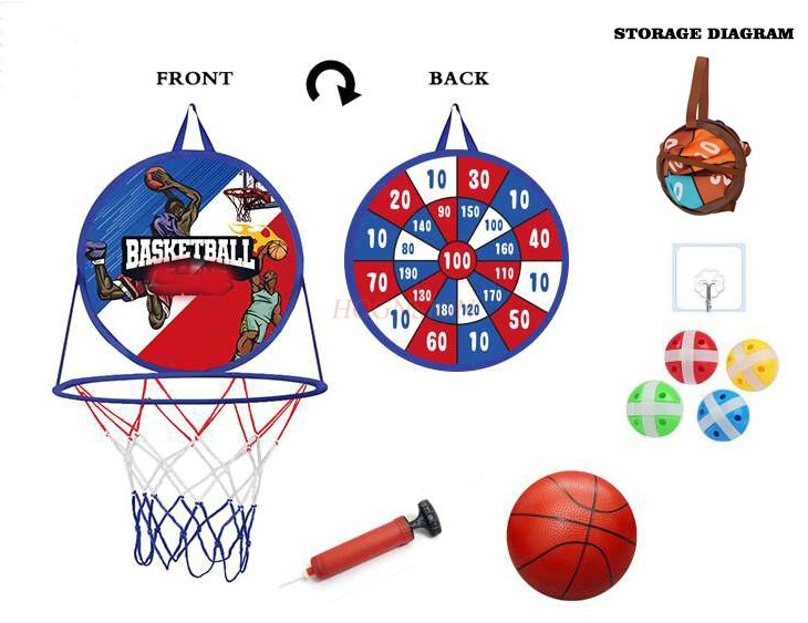 Children's foldable basketball - Indoor Sport And Outdoor Sports ulasan dan harga
