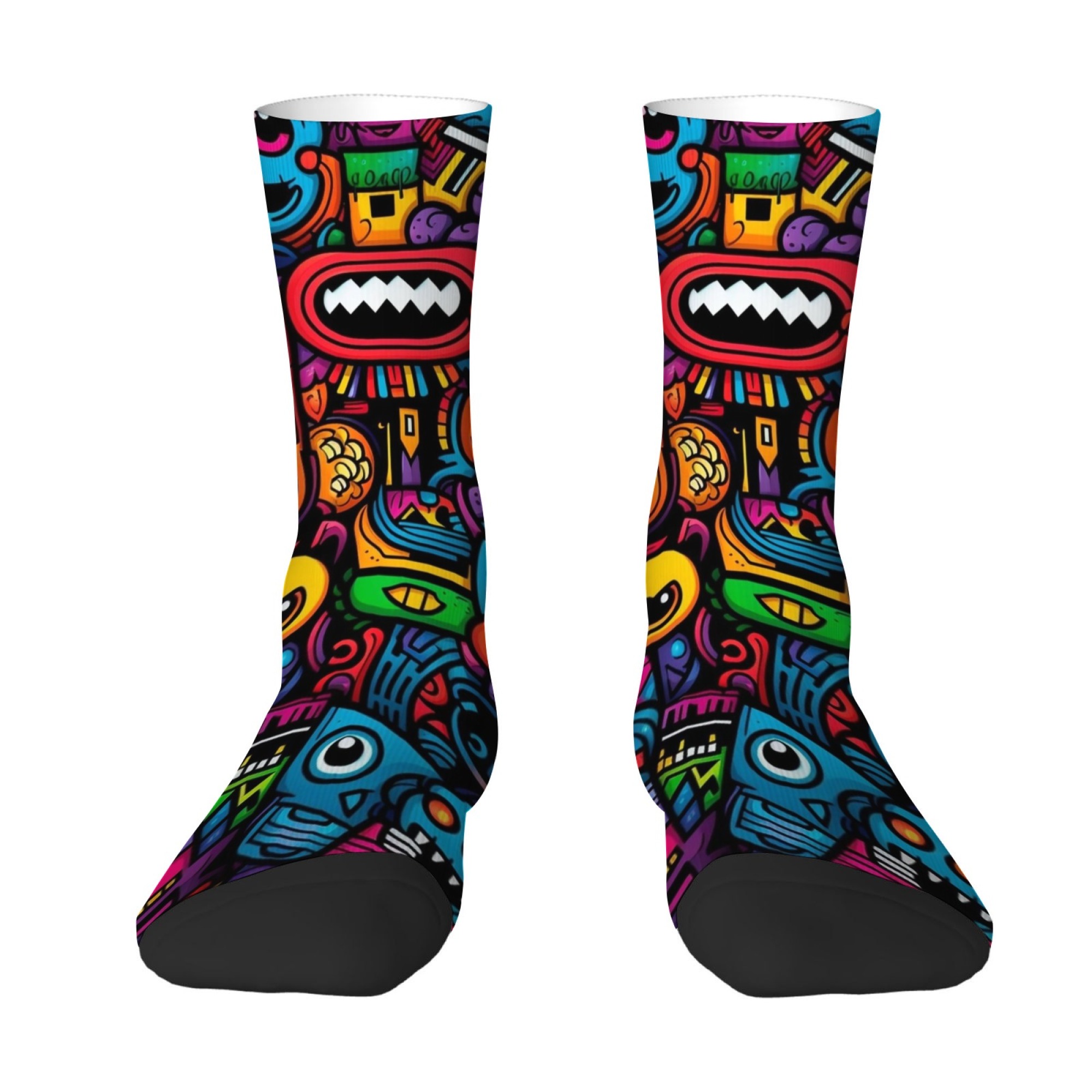 Cartoon-themed Harajuku Printe - Outdoor Sport Hose ulasan dan harga