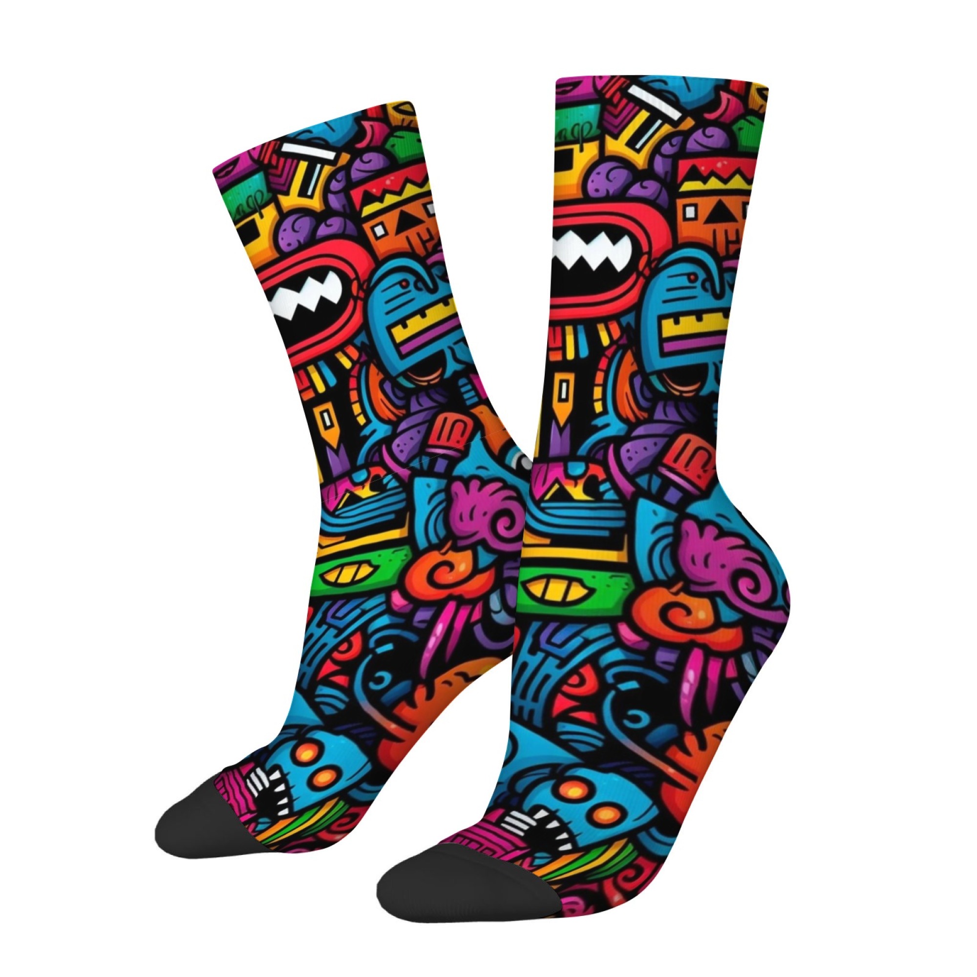 Cartoon-themed Harajuku Printe - Outdoor Sport Hose ulasan dan harga