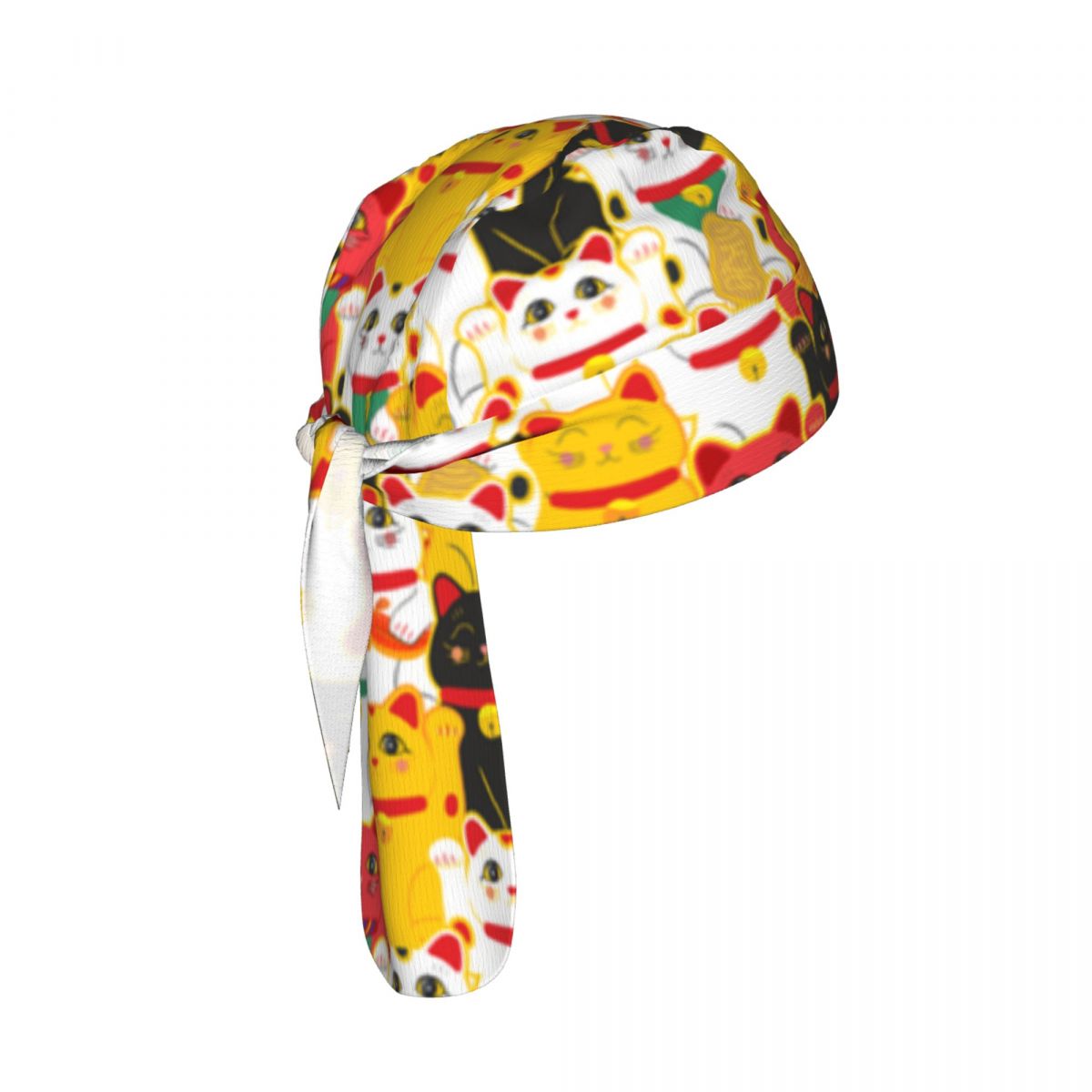 Maneki Neko Cat Pattern Lucky  - Outdoor Sport Hat ulasan dan harga
