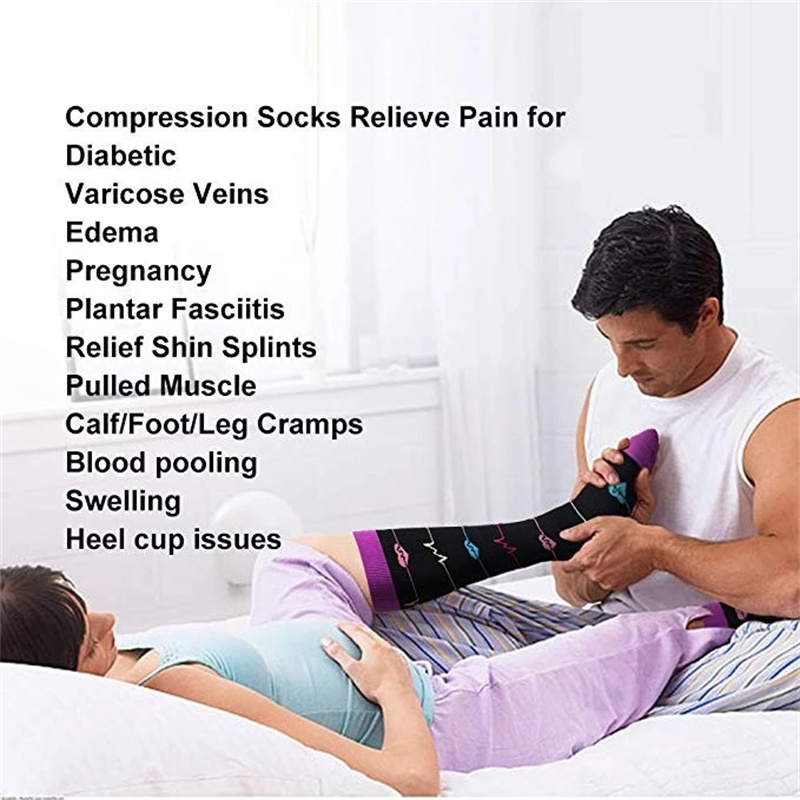 Running New Compression Socks  - Outdoor Sport Hose ulasan dan harga