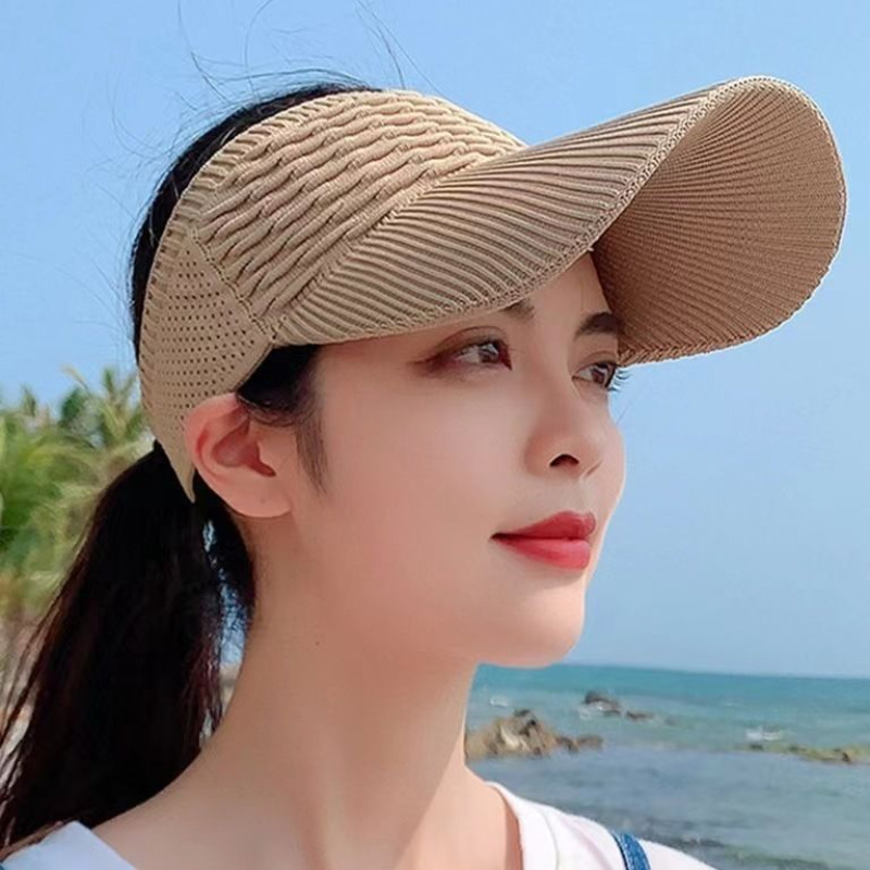 1pcs Women Anti-UV Sun Hats Br - Outdoor Sport Hat ulasan dan harga