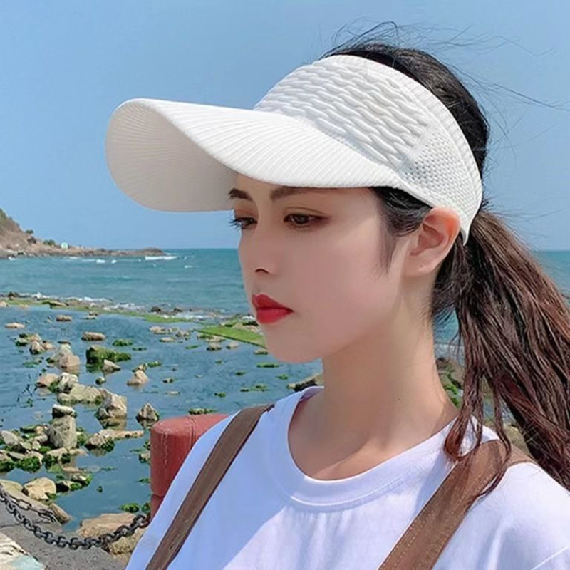 1pcs Women Anti-UV Sun Hats Br - Outdoor Sport Hat ulasan dan harga