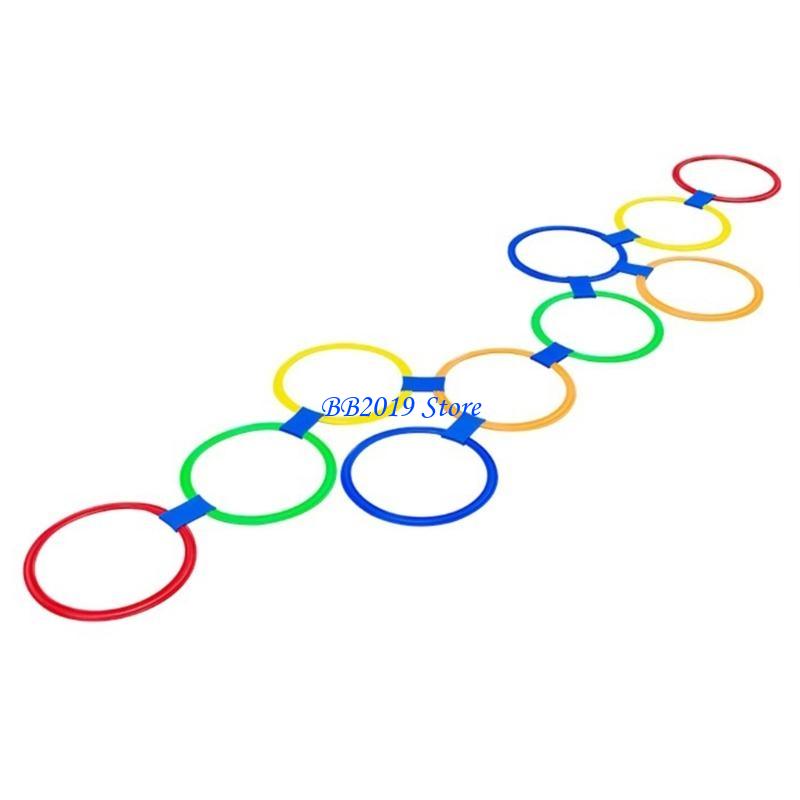 Q0KB Jumping Hoop Set Outdoor  - Indoor Sport And Outdoor Sports ulasan dan harga