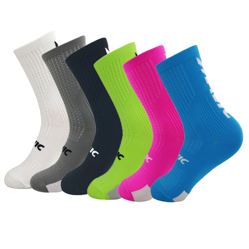 3 Pairs Cycling Socks Men Lett - Outdoor Sport Hose ulasan dan harga