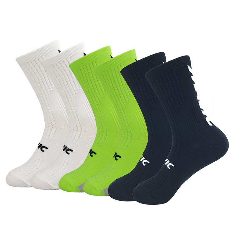 3 Pairs Cycling Socks Men Lett - Outdoor Sport Hose ulasan dan harga